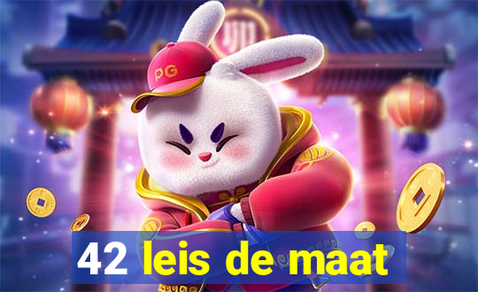 42 leis de maat