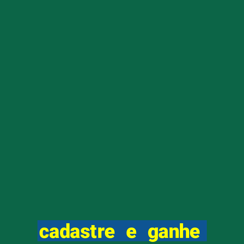 cadastre e ganhe dinheiro para jogar