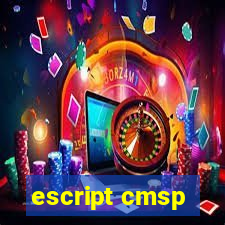 escript cmsp