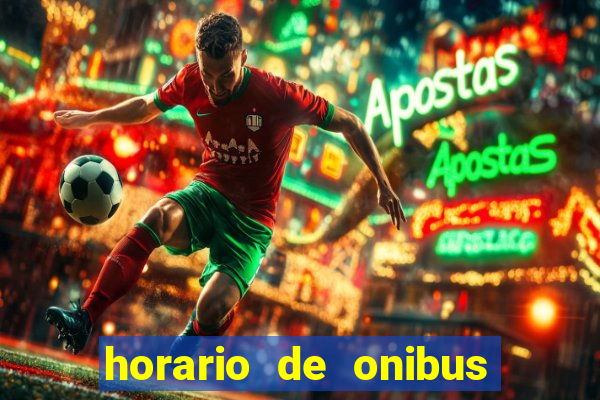 horario de onibus santos dumont x juiz de fora