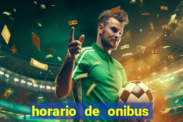 horario de onibus santos dumont x juiz de fora