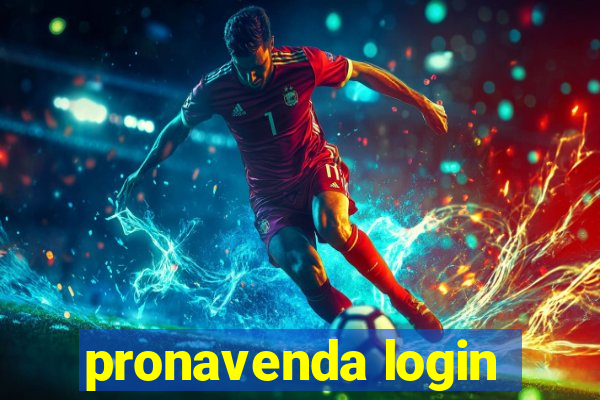 pronavenda login