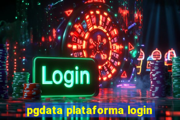 pgdata plataforma login