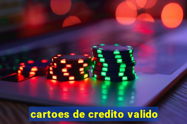 cartoes de credito valido