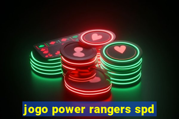 jogo power rangers spd