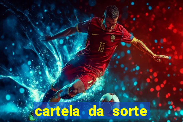 cartela da sorte time de futebol que mais saem