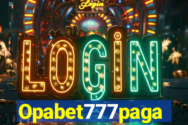 Opabet777paga