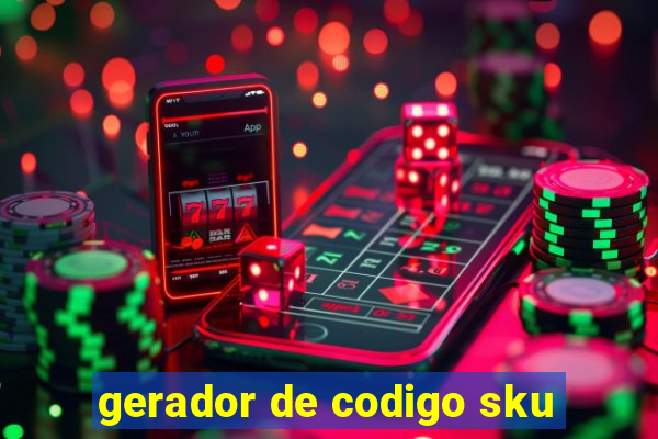 gerador de codigo sku