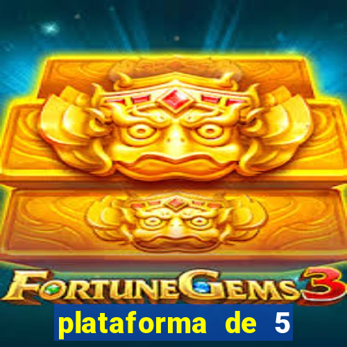 plataforma de 5 reais jogo do tigre