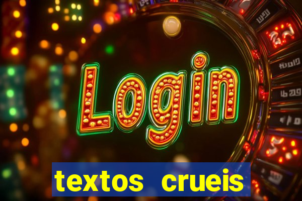 textos crueis demais para serem lidos rapidamente pdf