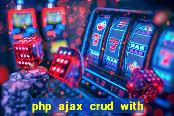 php ajax crud with datatables and bootstrap modals