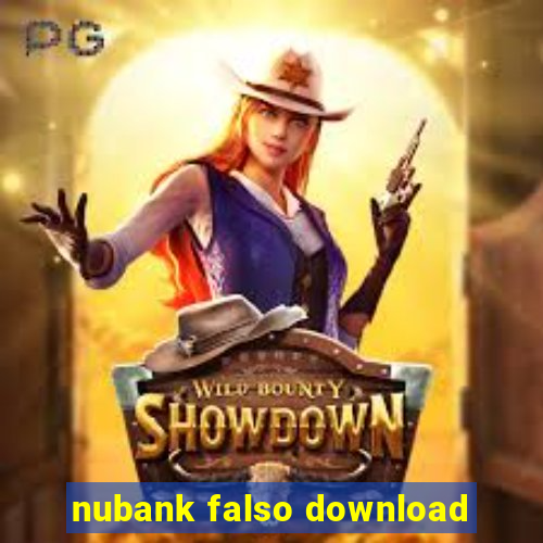 nubank falso download