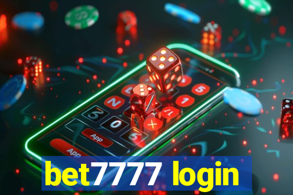 bet7777 login