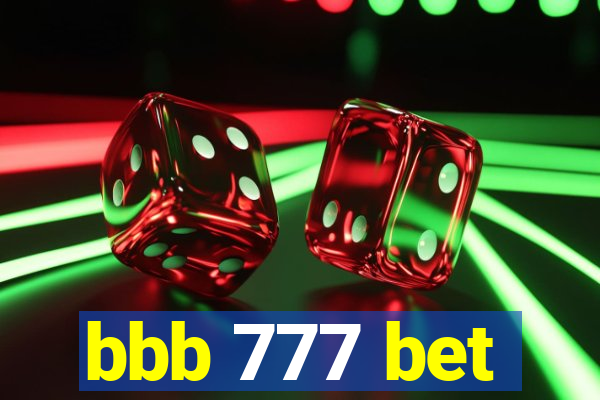 bbb 777 bet