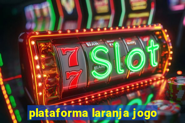 plataforma laranja jogo