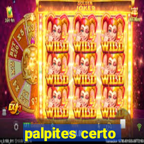 palpites certo