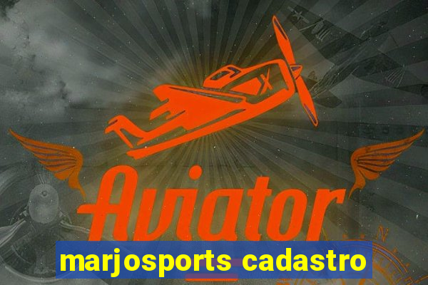 marjosports cadastro