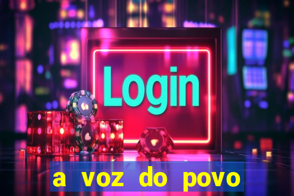 a voz do povo santa luzia