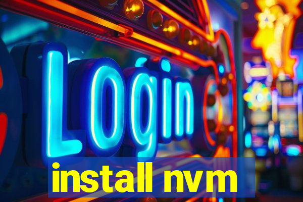 install nvm