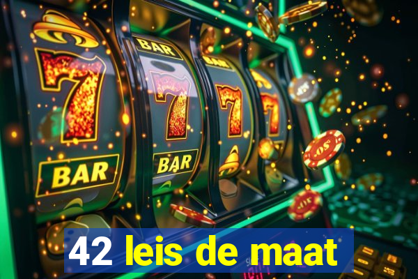 42 leis de maat