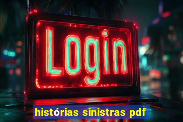 histórias sinistras pdf