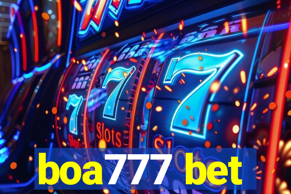 boa777 bet