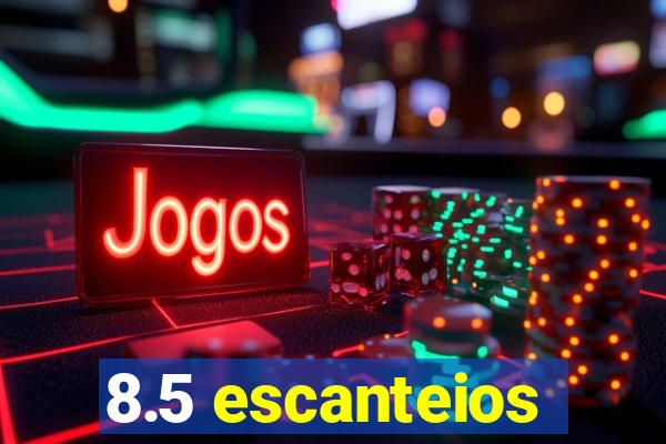 8.5 escanteios
