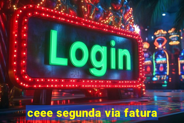 ceee segunda via fatura
