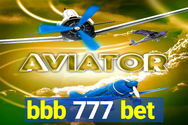 bbb 777 bet