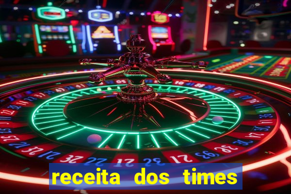 receita dos times brasileiros 2024