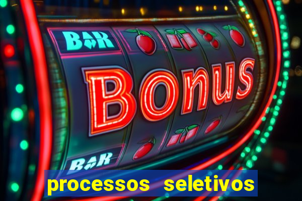 processos seletivos abertos na bahia