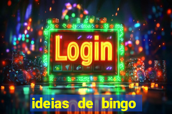 ideias de bingo para o natal