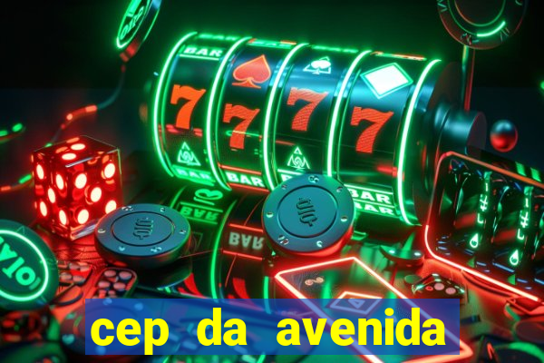 cep da avenida santos dumont