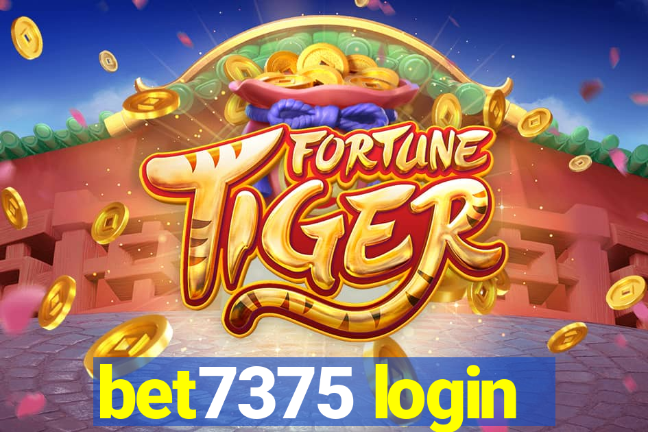 bet7375 login