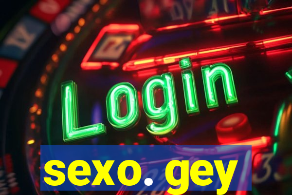 sexo. gey