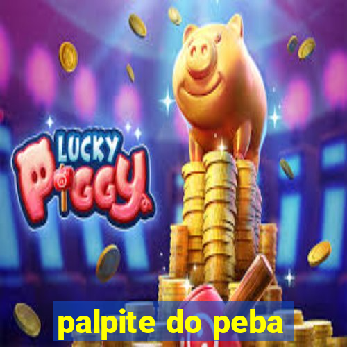 palpite do peba