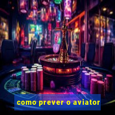 como prever o aviator