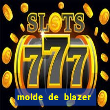molde de blazer masculino para imprimir