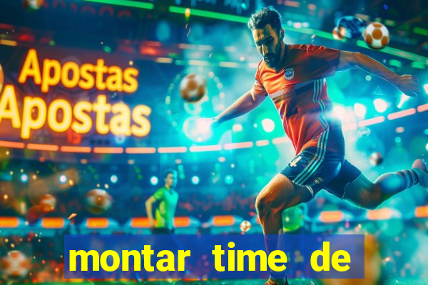 montar time de futebol site