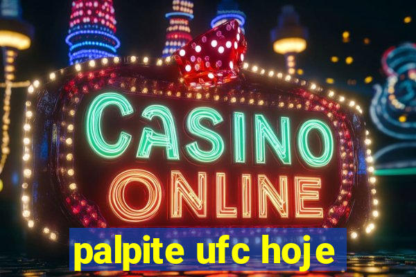 palpite ufc hoje