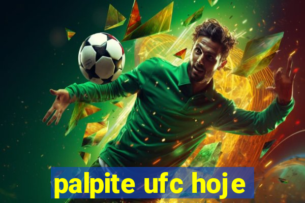 palpite ufc hoje