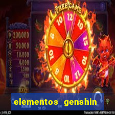 elementos genshin impact fraquezas