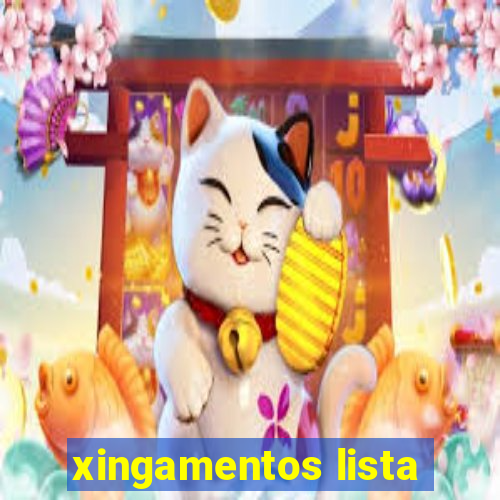 xingamentos lista