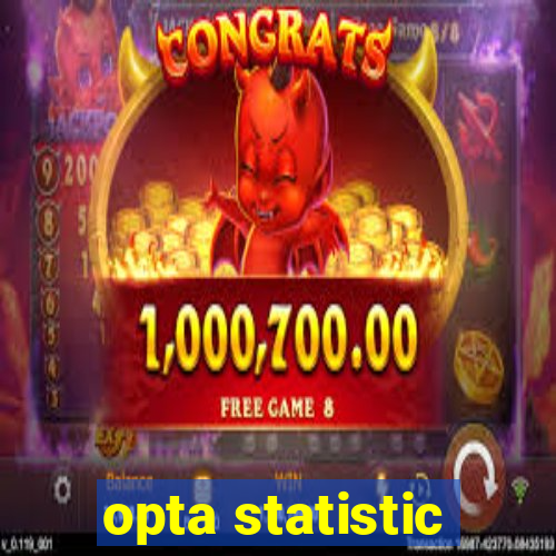 opta statistic