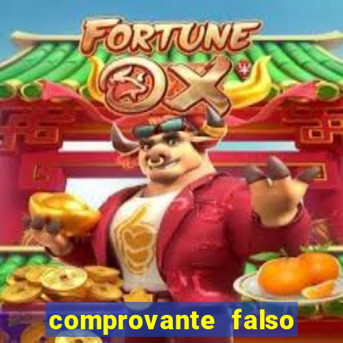 comprovante falso de 50 reais