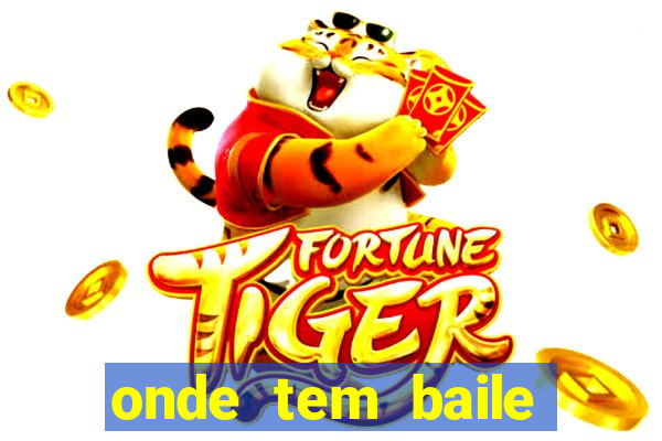 onde tem baile hoje em joinville
