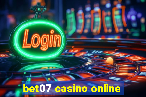 bet07 casino online