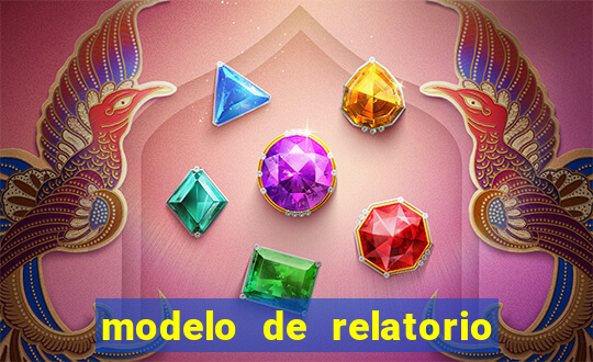 modelo de relatorio de estagio cruzeiro do sul