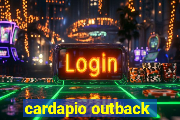 cardapio outback
