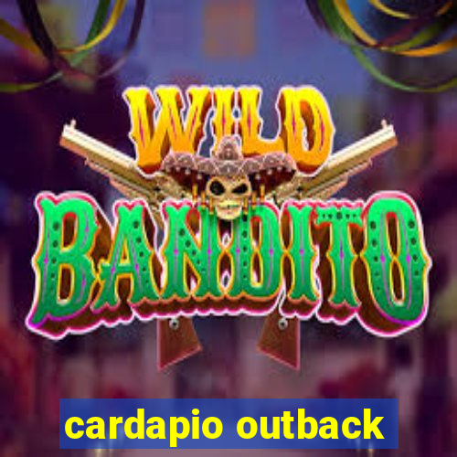 cardapio outback